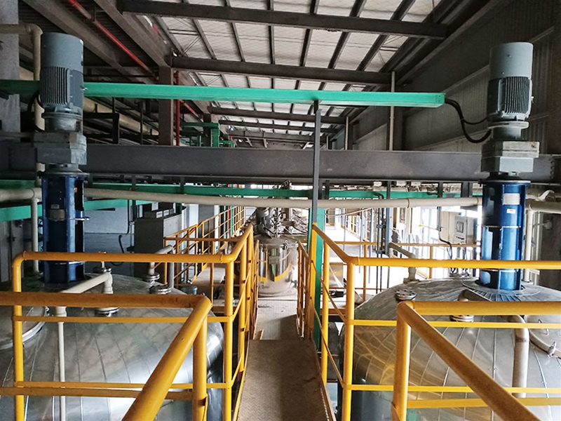 攪拌裝置現(xiàn)場(chǎng)