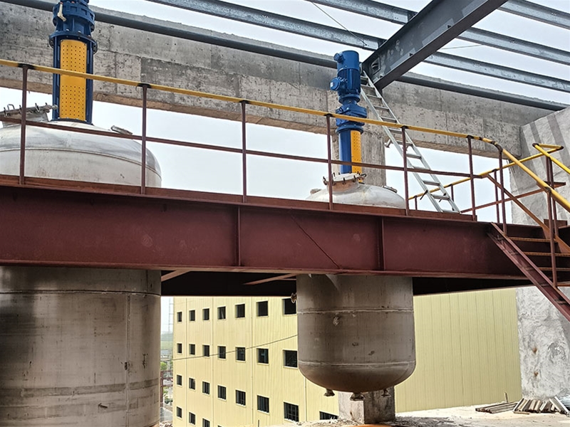 攪拌裝置現(xiàn)場