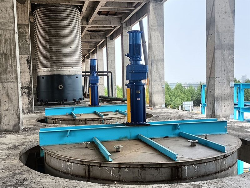 攪拌裝置現(xiàn)場