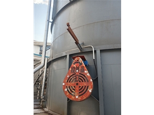 塔側(cè)攪拌裝置現(xiàn)場(chǎng)