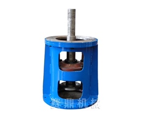 單支點機架-連接法蘭在機架內(nèi)